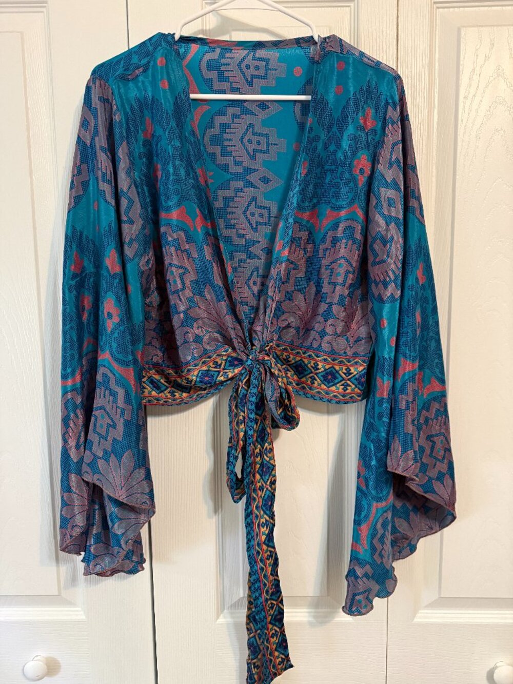 Final notice - Silk Wrap Top